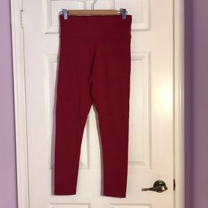 TNA Red Leggings